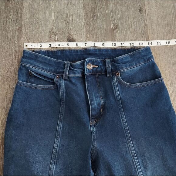 Duluth Trading Co. Straight Leg Jeans Women Size 6 Long - Picture 6 of 8